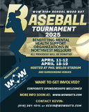 Donations for 2025 WOW High School Wood Bat Tournament