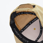 Walkoff Wood Bat Co. - Perforated Desert Hat with Rubber Rectangle Logo Patch