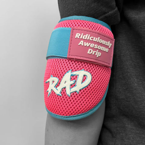 RAD Elbow Guard - (Pink/Blue)