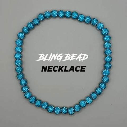 RAD - Bling Bead Necklace (All Blue)