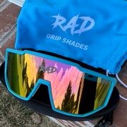 RAD - Drip Shades - Light Blue Frames