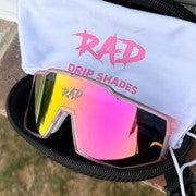 RAD - Drip Shades - Frosted Pink Frames