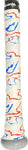 White/Blue/Red Bat Grip