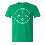 Distressed WOW Circle Logo T-Shirt